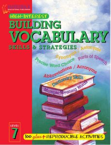 Rich Results on Google's SERP when searching for 'Building Vocabulary 7'