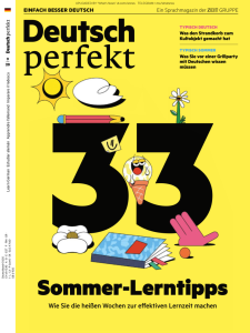 Rich Results on Google's SERP when searching for ''Deutsch Perfekt 33 Sommer Lerntipps''