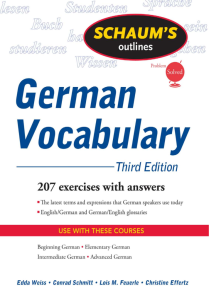 Rich Results on Google's SERP when searching for 'German Vocabulary Book''