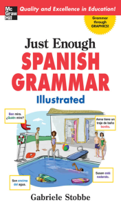 Just Enough Spanish Grammar Book