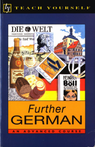 Teach Yourself Further German Book