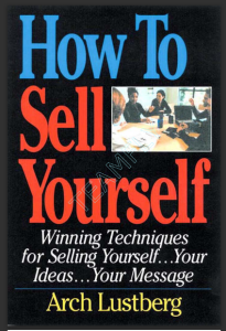 How To Sell Yourself